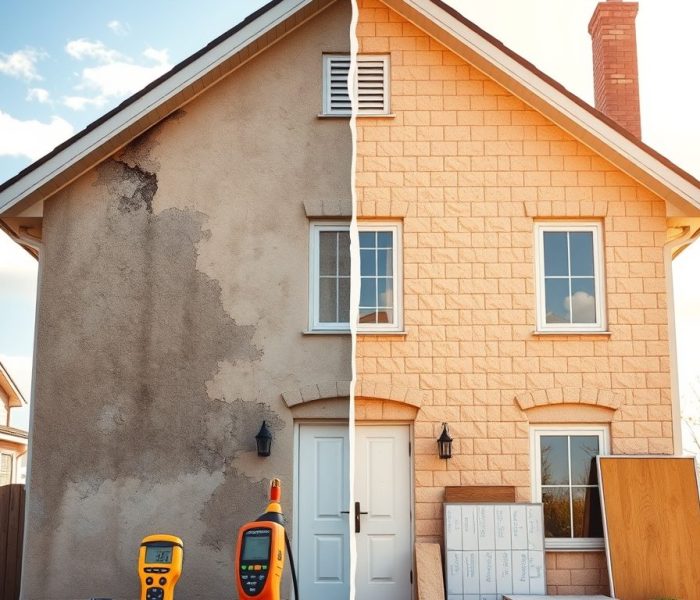 Wilgoć a termomodernizacja: jak ustalić kolejność działań i uniknąć błędów przy ociepleniu domu